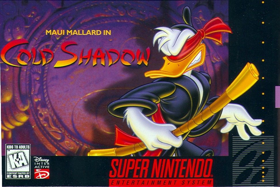 Front Cover for Maui Mallard in Cold Shadow (SNES)