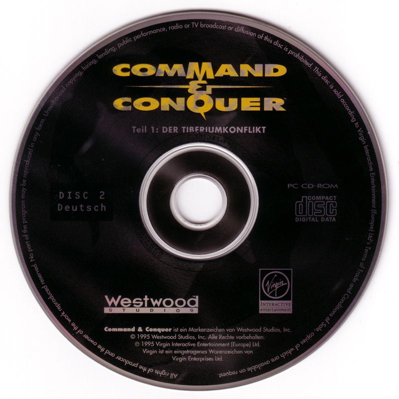 Media for Command & Conquer (DOS): Disc 2 - Nod