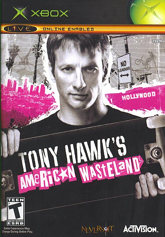 Front Cover for Tony Hawk's American Wasteland (Xbox)