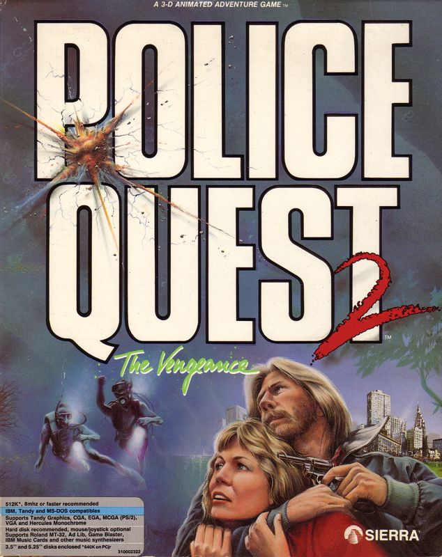 Police Quest 2: The Vengeance (1988) - MobyGames