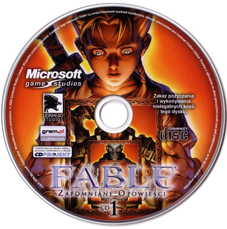 Media for Fable: The Lost Chapters (Windows): Disc 1