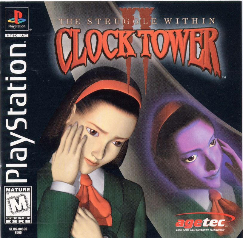 Front Cover for Clock Tower II: The Struggle Within (PlayStation)