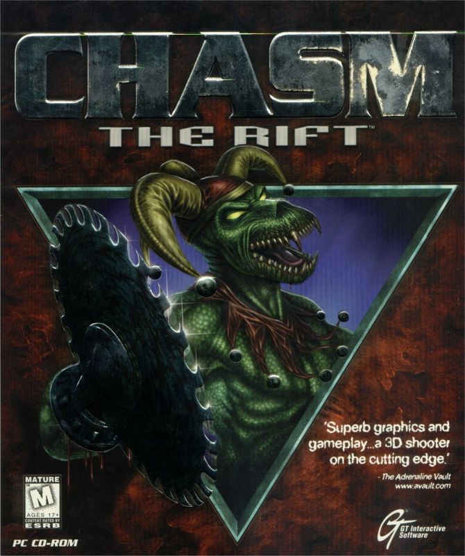 Front Cover for Chasm: The Rift (DOS)