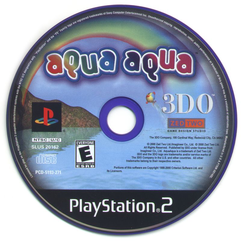 Media for Aqua Aqua (PlayStation 2)