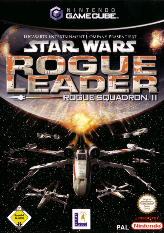 Front Cover for Star Wars: Rogue Squadron II - Rogue Leader (GameCube)