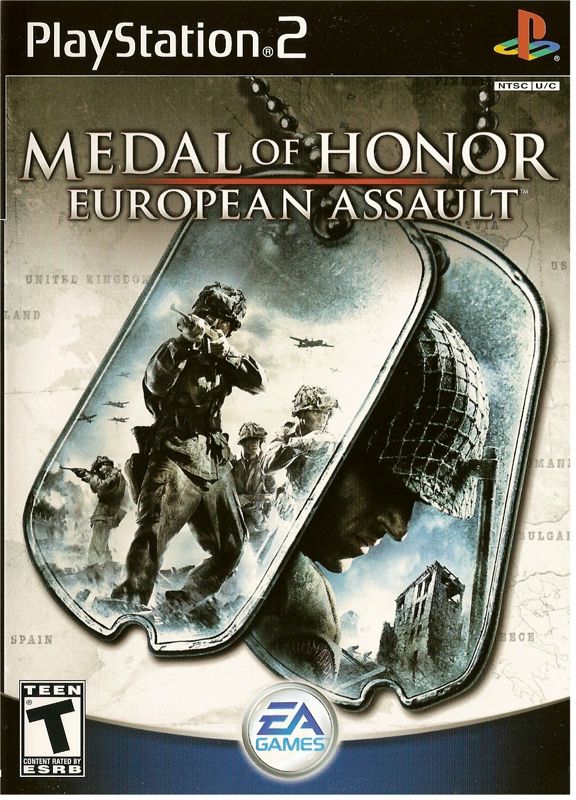 Front Cover for Medal of Honor: European Assault (PlayStation 2)