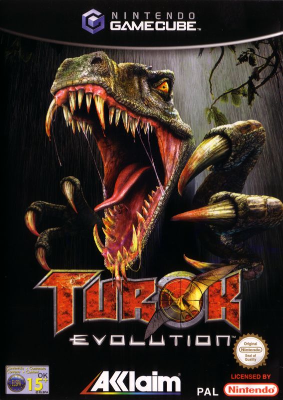 Front Cover for Turok: Evolution (GameCube)