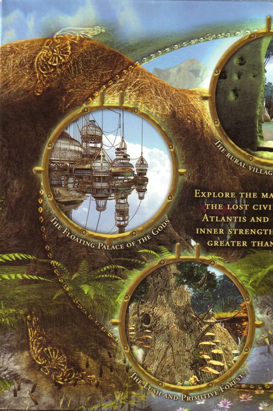Inside Cover for Atlantis: Evolution (Windows): Center