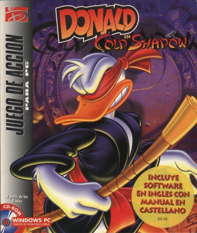 Front Cover for Maui Mallard in Cold Shadow (Windows and Windows 3.x)