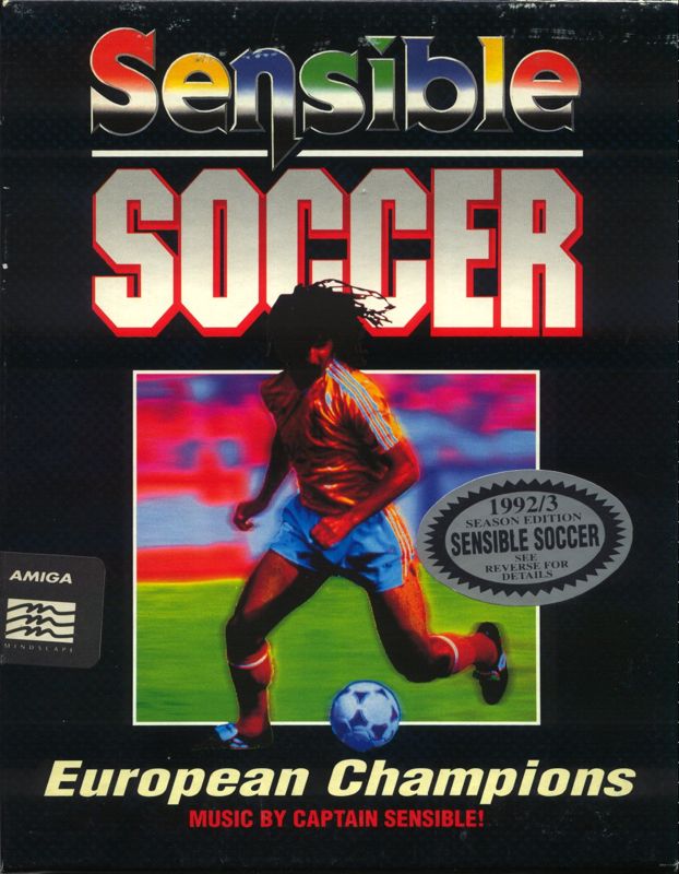 Front Cover for Sensible Soccer: European Champions - 92/93 Edition (Amiga)