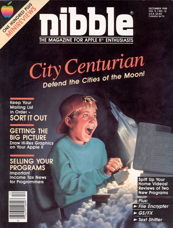 Front Cover for City Centurian (Apple II)