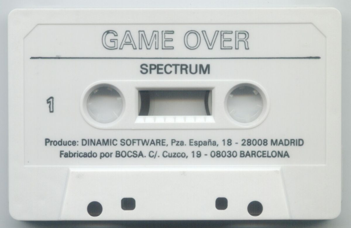 Media for Game Over (ZX Spectrum)