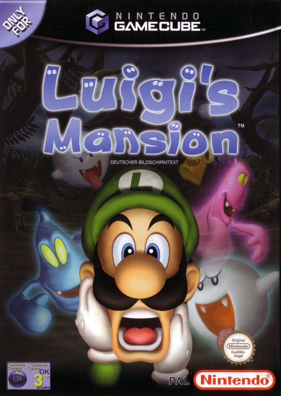 Front Cover for Luigi's Mansion (GameCube)