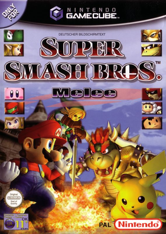 Front Cover for Super Smash Bros.: Melee (GameCube)