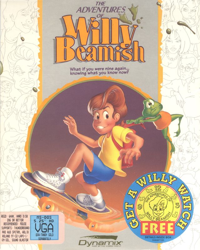 Front Cover for The Adventures of Willy Beamish (DOS)