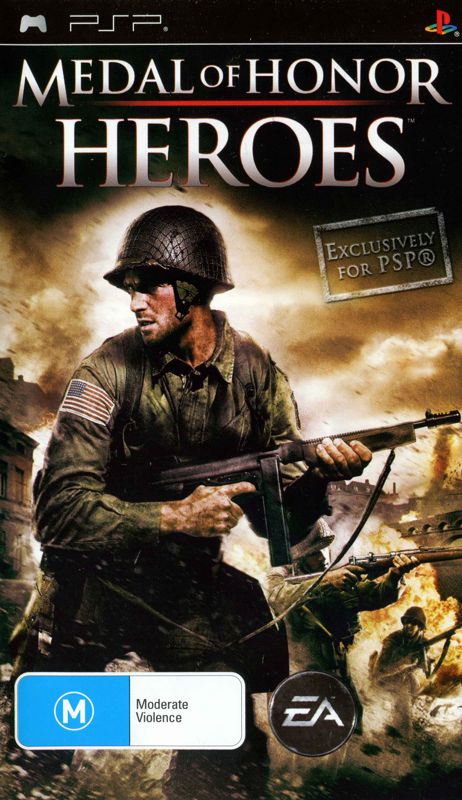 Front Cover for Medal of Honor: Heroes (PSP)