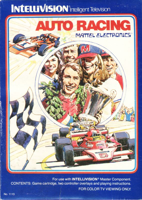Front Cover for Auto Racing (Intellivision)