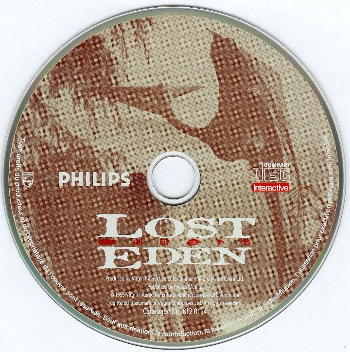 Media for Lost Eden (CD-i)