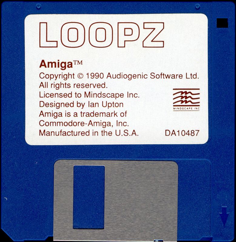 Media for Loopz (Amiga)