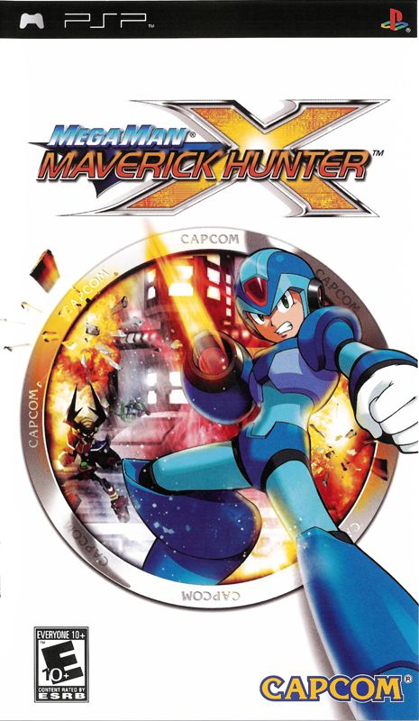 Front Cover for Mega Man: Maverick Hunter X (PSP)