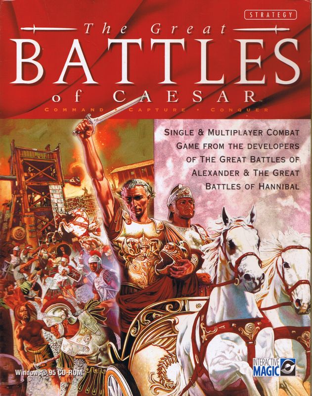 Front Cover for The Great Battles of Caesar (Windows)