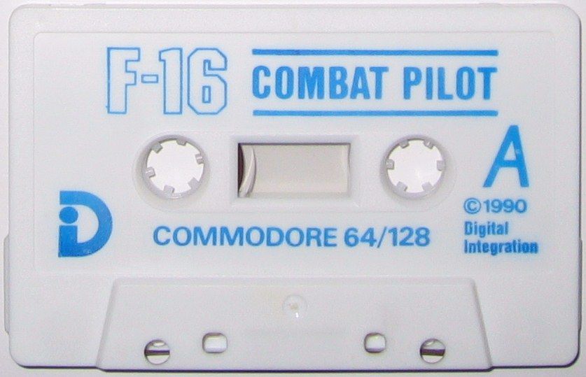 Media for F-16 Combat Pilot (Commodore 64)