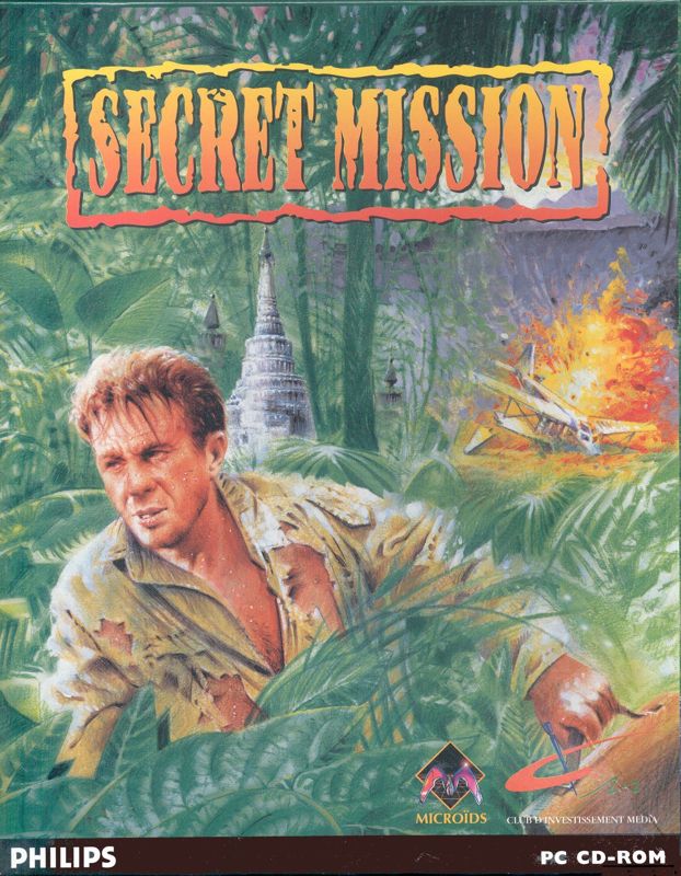 Front Cover for Secret Mission (DOS)