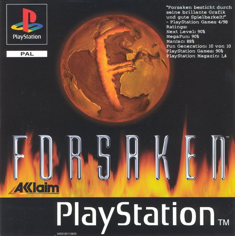 Front Cover for Forsaken (PlayStation)