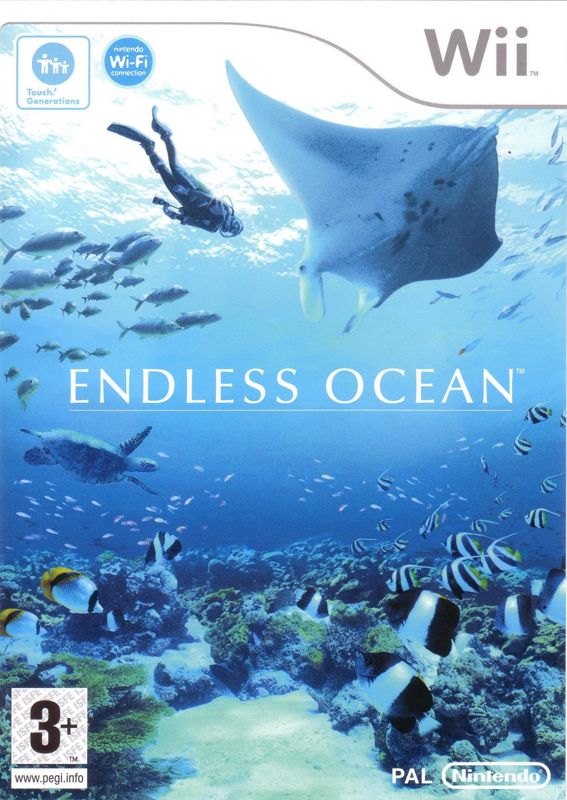 Front Cover for Endless Ocean (Wii)
