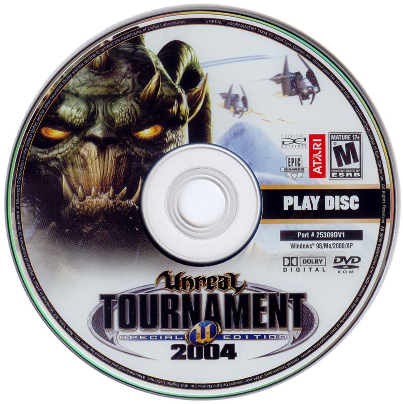 Media for Unreal Tournament 2004 (DVD Special Edition) (Linux and Windows): Play Disc