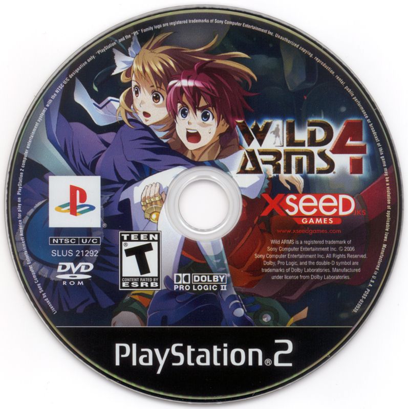 Media for Wild Arms 4 (PlayStation 2)