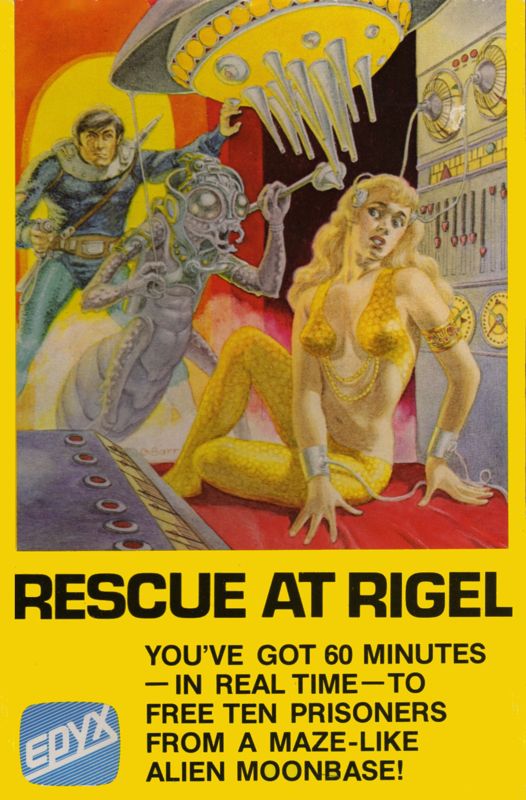 Front Cover for StarQuest: Rescue at Rigel (Atari 8-bit)