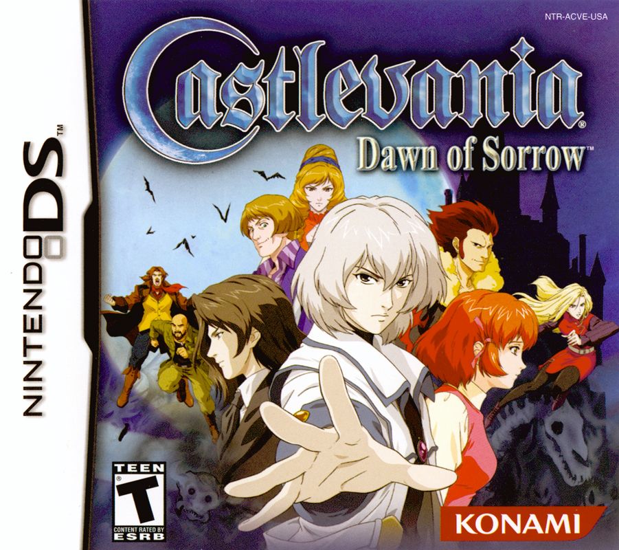 Front Cover for Castlevania: Dawn of Sorrow (Nintendo DS)