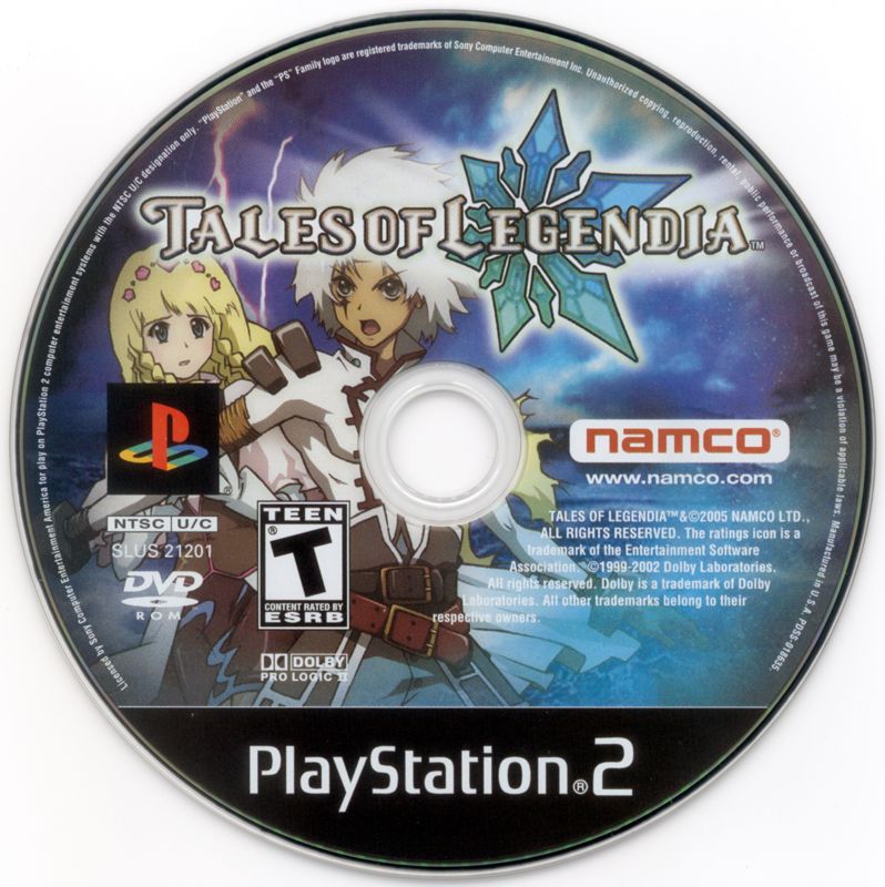 Media for Tales of Legendia (PlayStation 2)