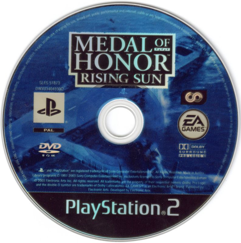 Media for Medal of Honor: Rising Sun (PlayStation 2)