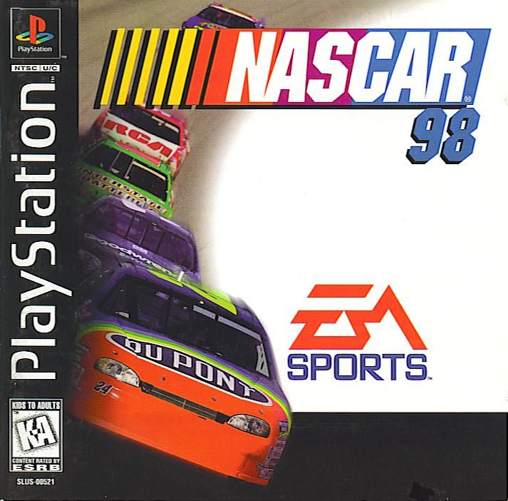 Front Cover for NASCAR 98 (PlayStation)