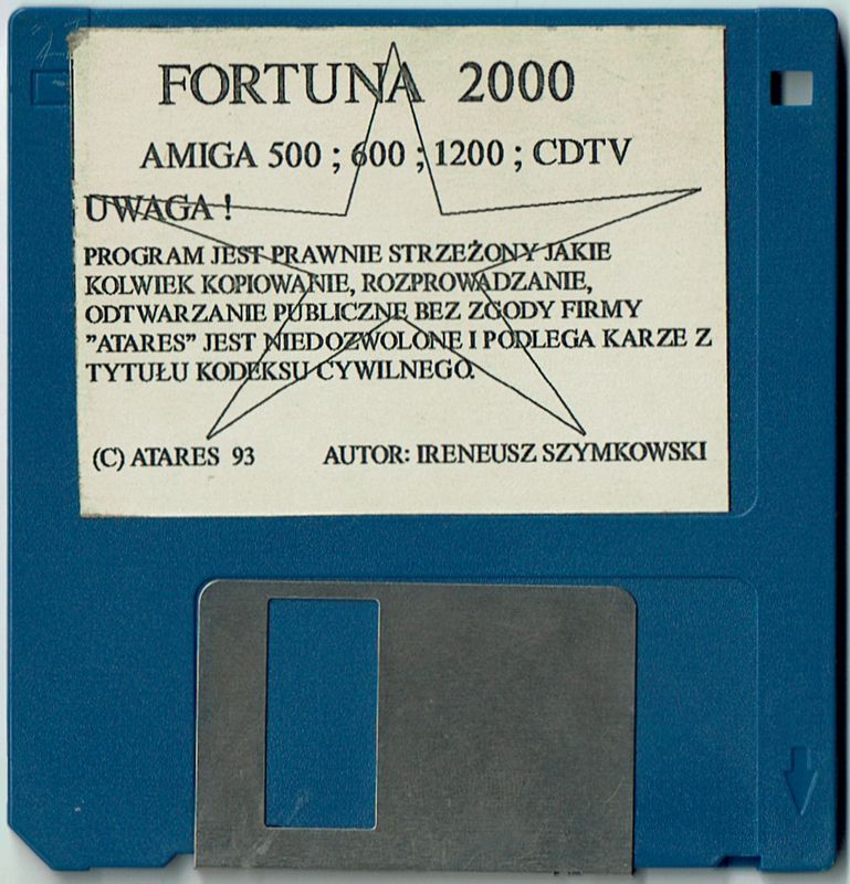 Media for Fortuna 2000 (Amiga)