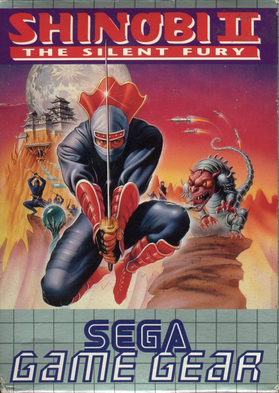 Front Cover for Shinobi II: The Silent Fury (Game Gear)