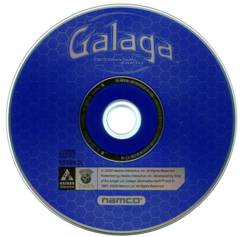 Media for Galaga: Destination Earth (Windows)