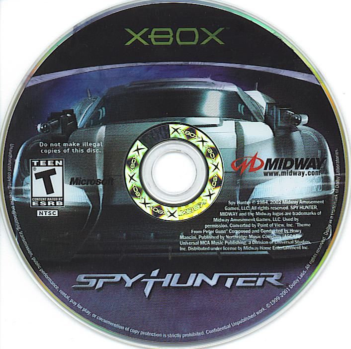 Media for Spy Hunter (Xbox)