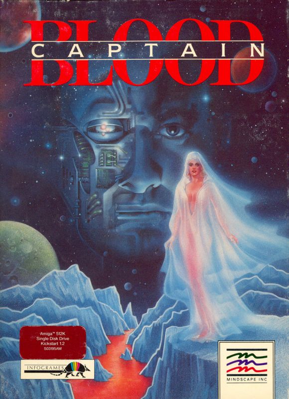 Front Cover for Captain Blood (Amiga)