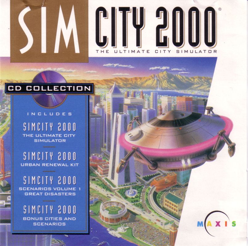 Other for SimCity 2000: CD Collection (DOS and Windows and Windows 3.x): Jewel Case - Front