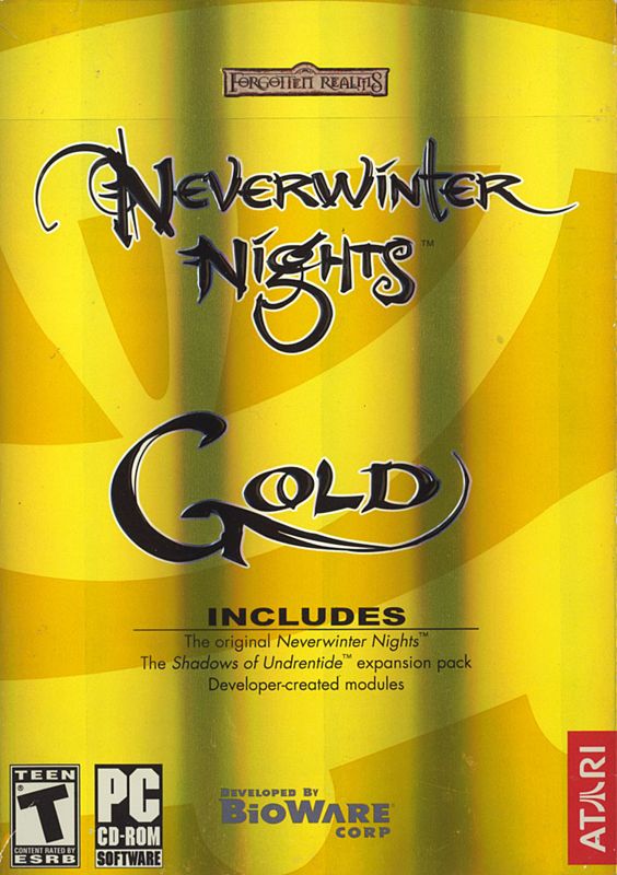 Front Cover for Neverwinter Nights: Gold (Windows)