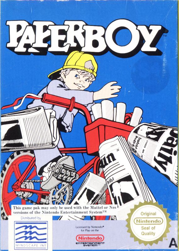 Front Cover for Paperboy (NES)