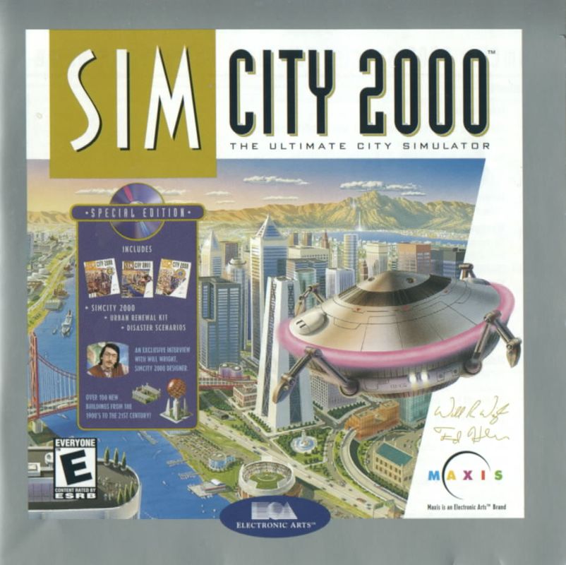 Front Cover for SimCity 2000: CD Collection (DOS and Windows 3.x) (Budget release)