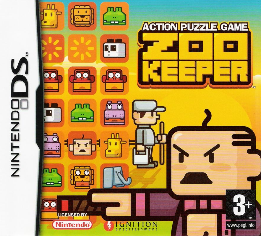 Front Cover for Zoo Keeper (Nintendo DS)