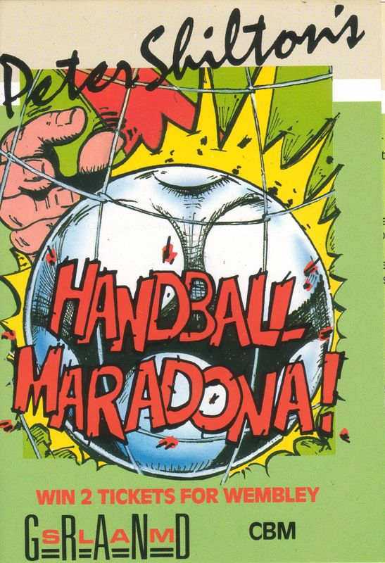 Front Cover for Peter Shilton's Handball Maradona! (Commodore 64)
