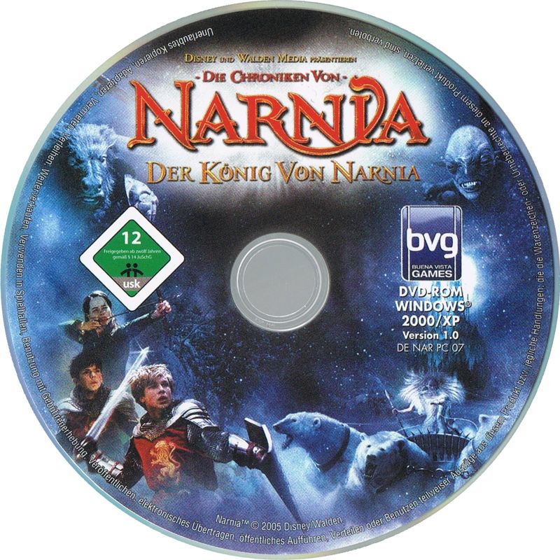 Media for The Chronicles of Narnia: The Lion, the Witch and the Wardrobe (Windows) (Software Pyramide release)