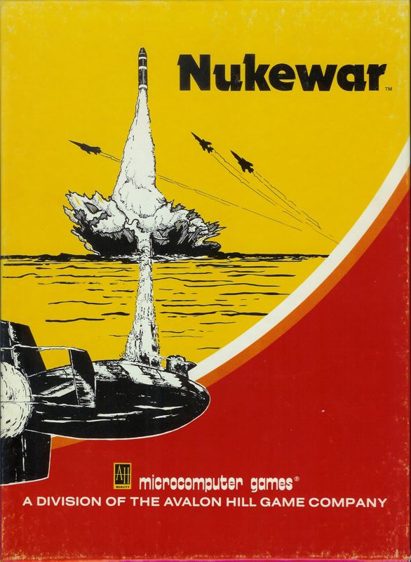 Front Cover for Nukewar (Apple II and Atari 8-bit and Commodore PET/CBM and TRS-80)