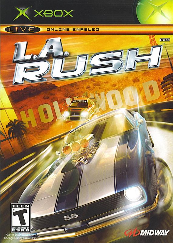 Front Cover for L. A. Rush (Xbox)